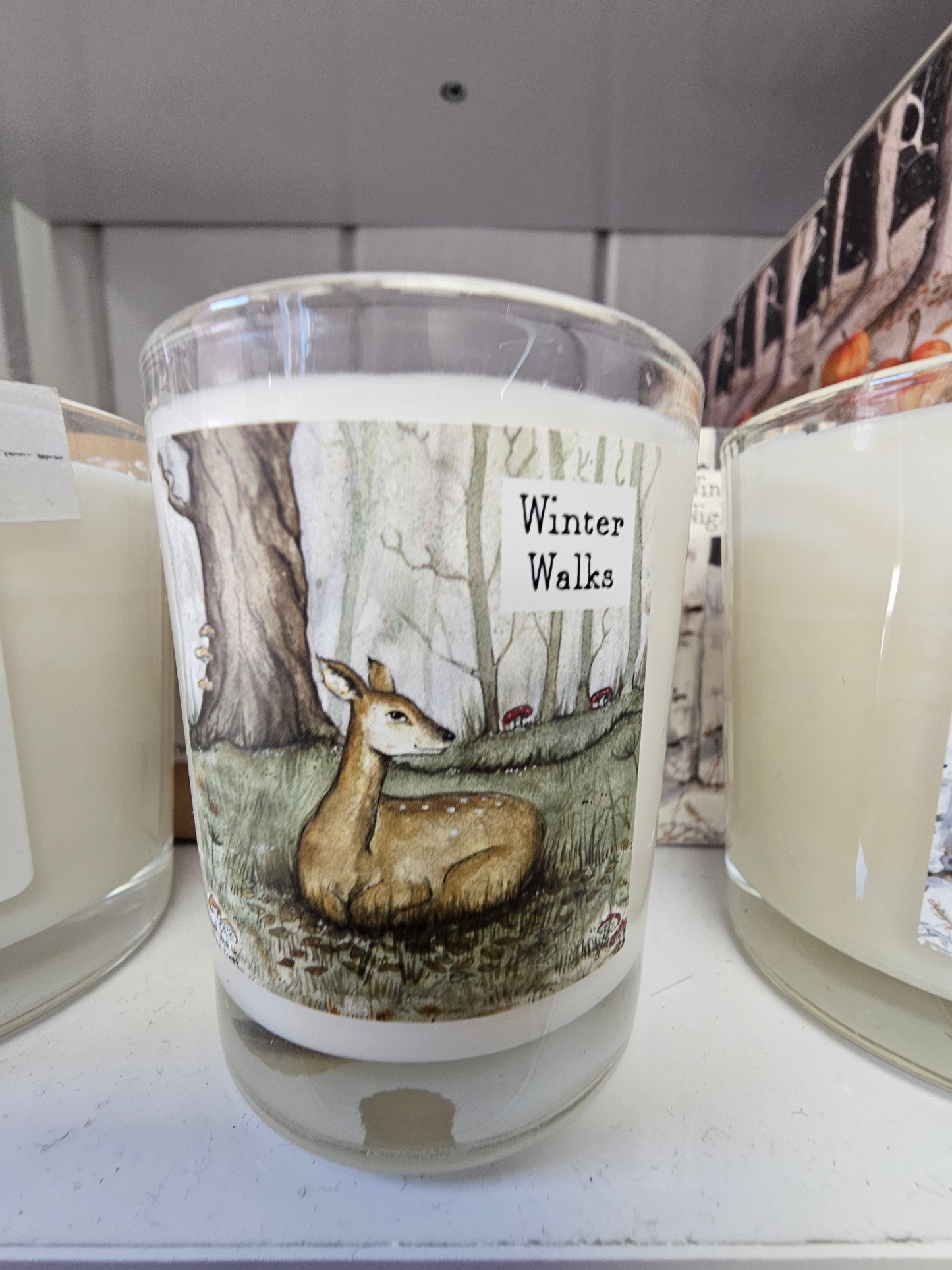 Small Glass Candles