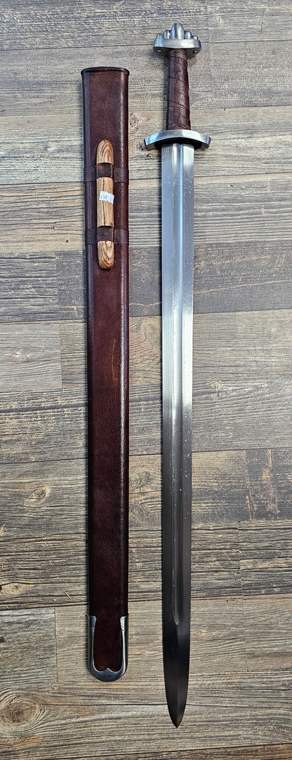 5 Point Pommel Viking Sword (96cm)