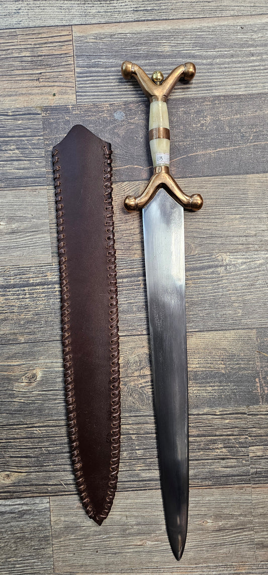 Celtic Copper & Bone Handled Sword (61cm)
