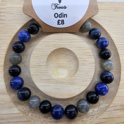 Mixed Bead Bracelets. (General, Gods/Goddesses, Star Signs, Pagan Wheel of the Year)