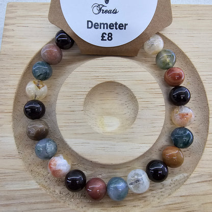 Mixed Bead Bracelets. (General, Gods/Goddesses, Star Signs, Pagan Wheel of the Year)