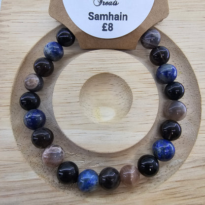 Mixed Bead Bracelets. (General, Gods/Goddesses, Star Signs, Pagan Wheel of the Year)