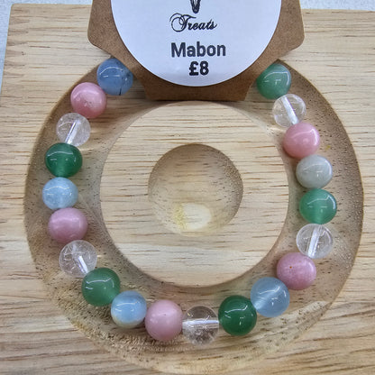 Mixed Bead Bracelets. (General, Gods/Goddesses, Star Signs, Pagan Wheel of the Year)