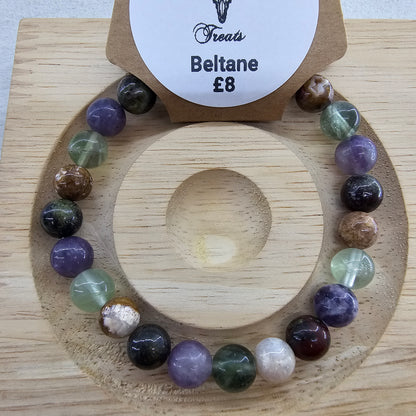 Mixed Bead Bracelets. (General, Gods/Goddesses, Star Signs, Pagan Wheel of the Year)