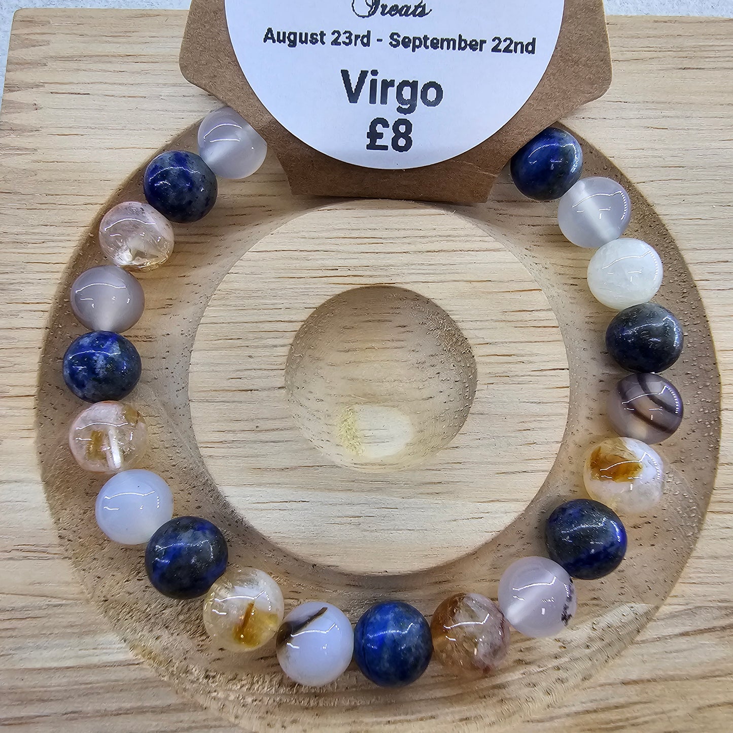 Mixed Bead Bracelets. (General, Gods/Goddesses, Star Signs, Pagan Wheel of the Year)