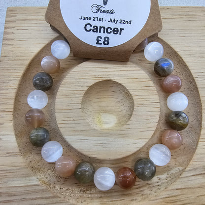 Mixed Bead Bracelets. (General, Gods/Goddesses, Star Signs, Pagan Wheel of the Year)