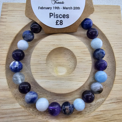 Mixed Bead Bracelets. (General, Gods/Goddesses, Star Signs, Pagan Wheel of the Year)
