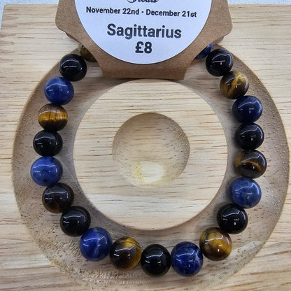 Mixed Bead Bracelets. (General, Gods/Goddesses, Star Signs, Pagan Wheel of the Year)