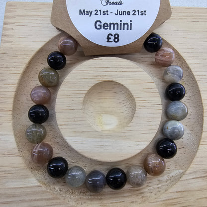 Mixed Bead Bracelets. (General, Gods/Goddesses, Star Signs, Pagan Wheel of the Year)