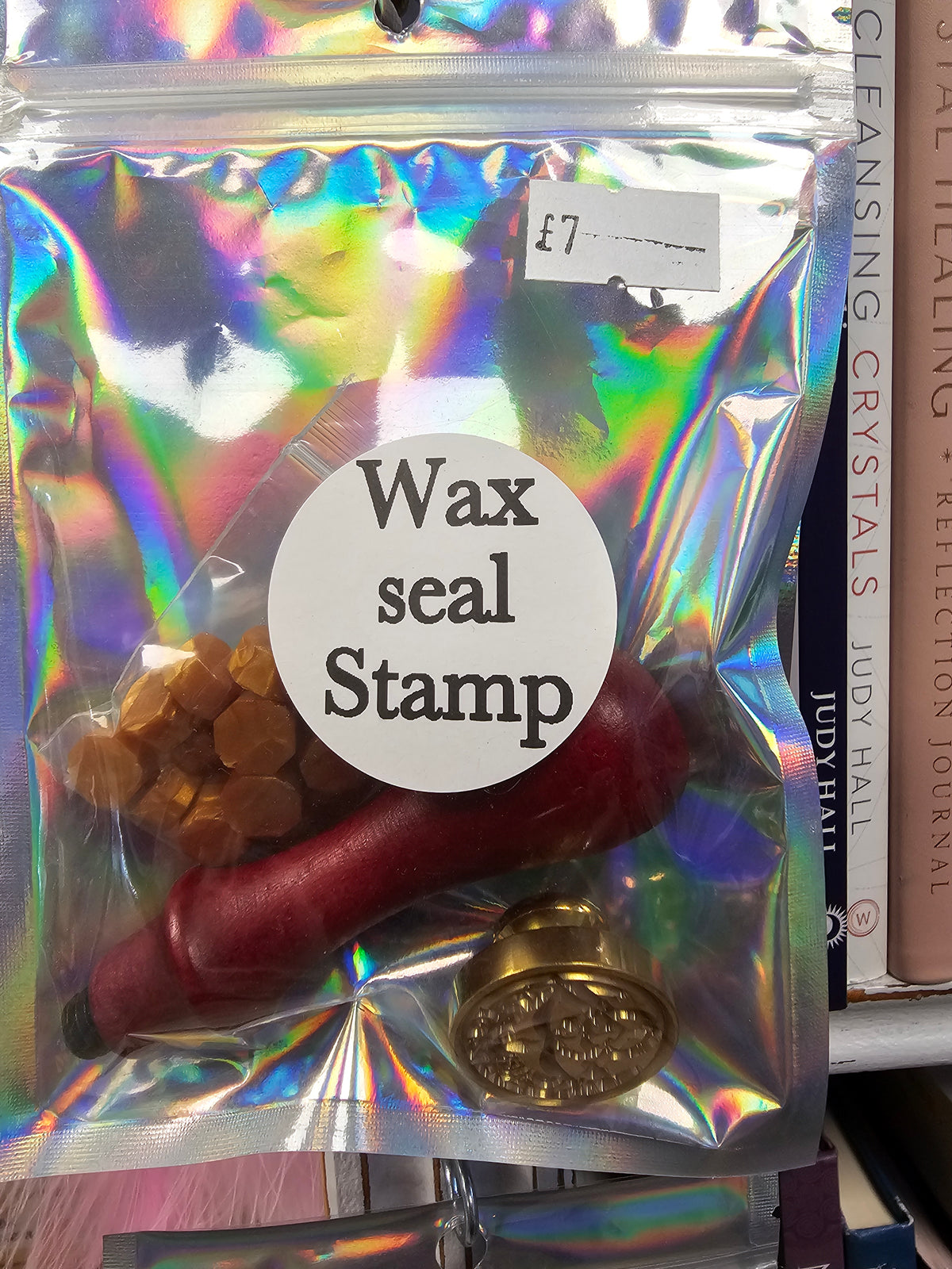 Wax Stamp with Wax and Random Stamp Head