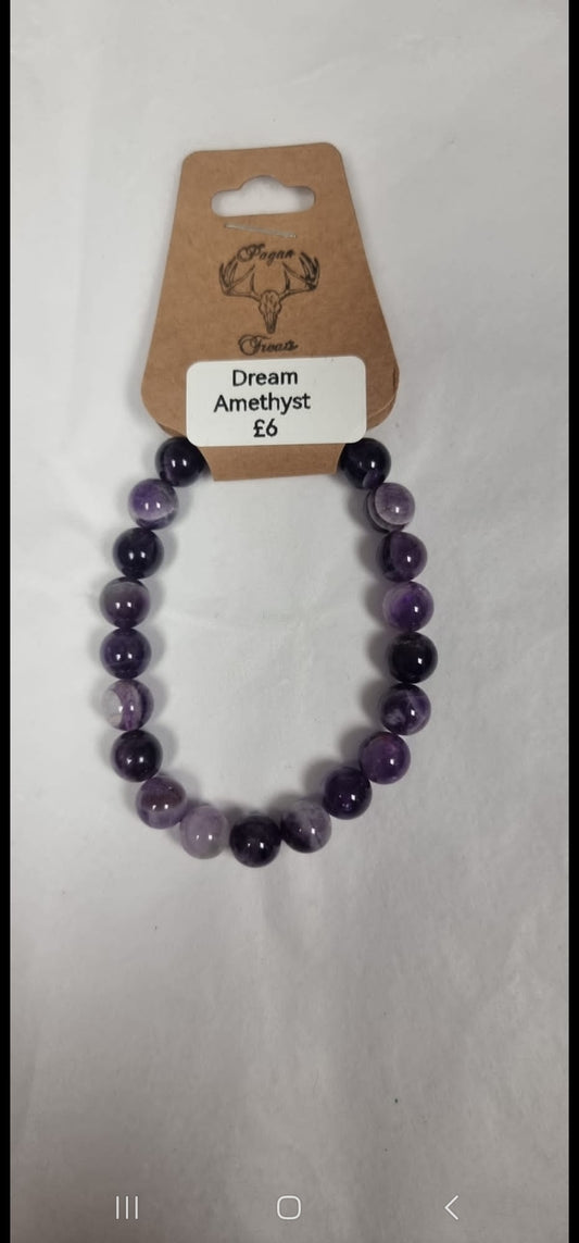 Dream Amethyst bead bracelet
