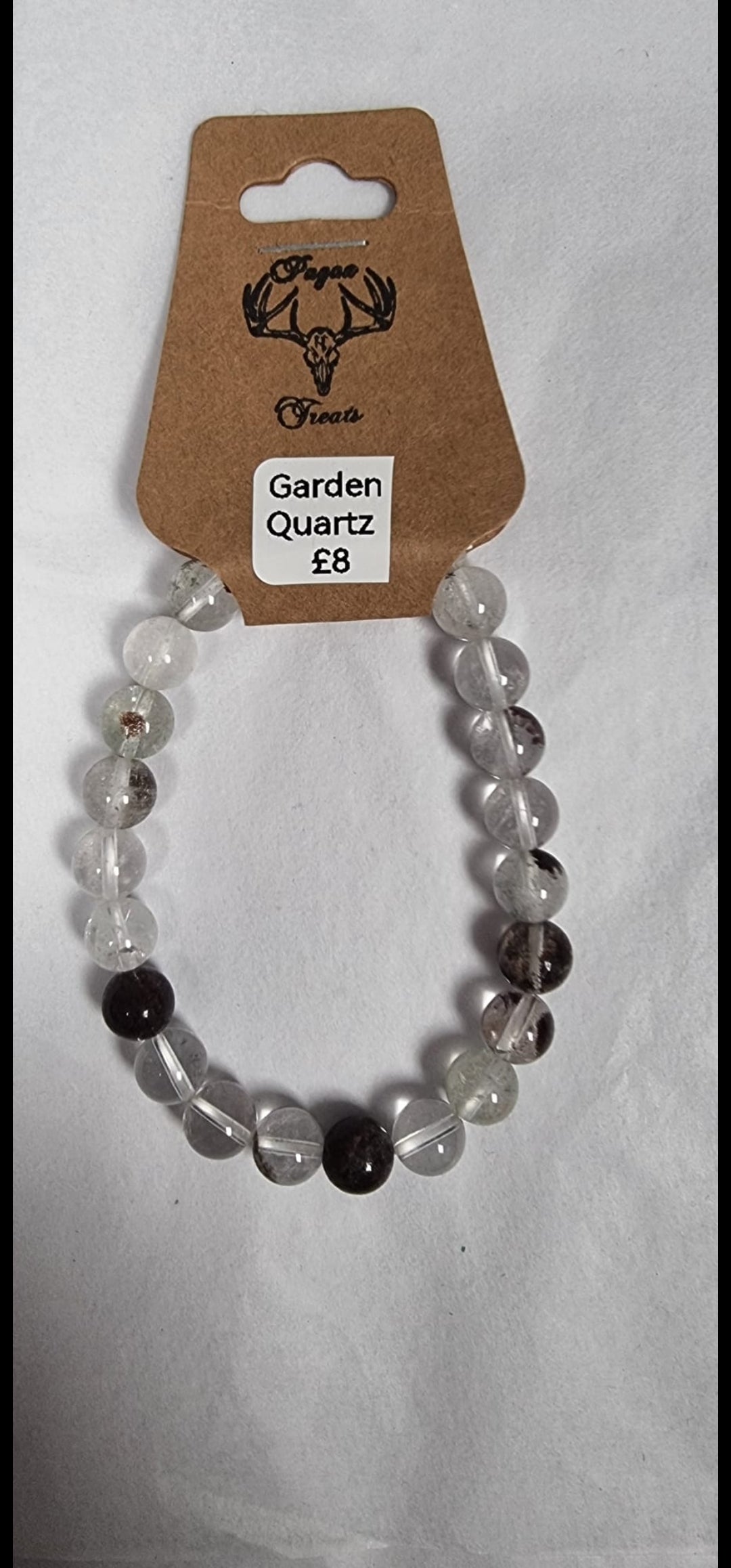 Garden Quartz bead bracelet