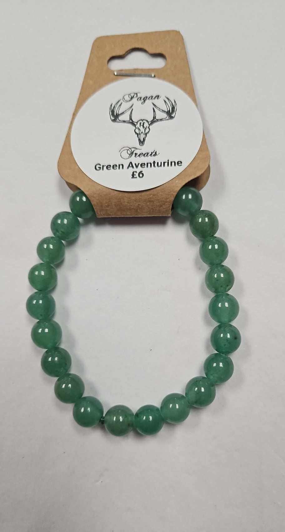 Green Aventurine 8mm bead bracelet