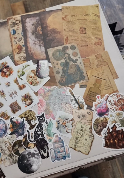 Grimoire Scrapbooking Kit