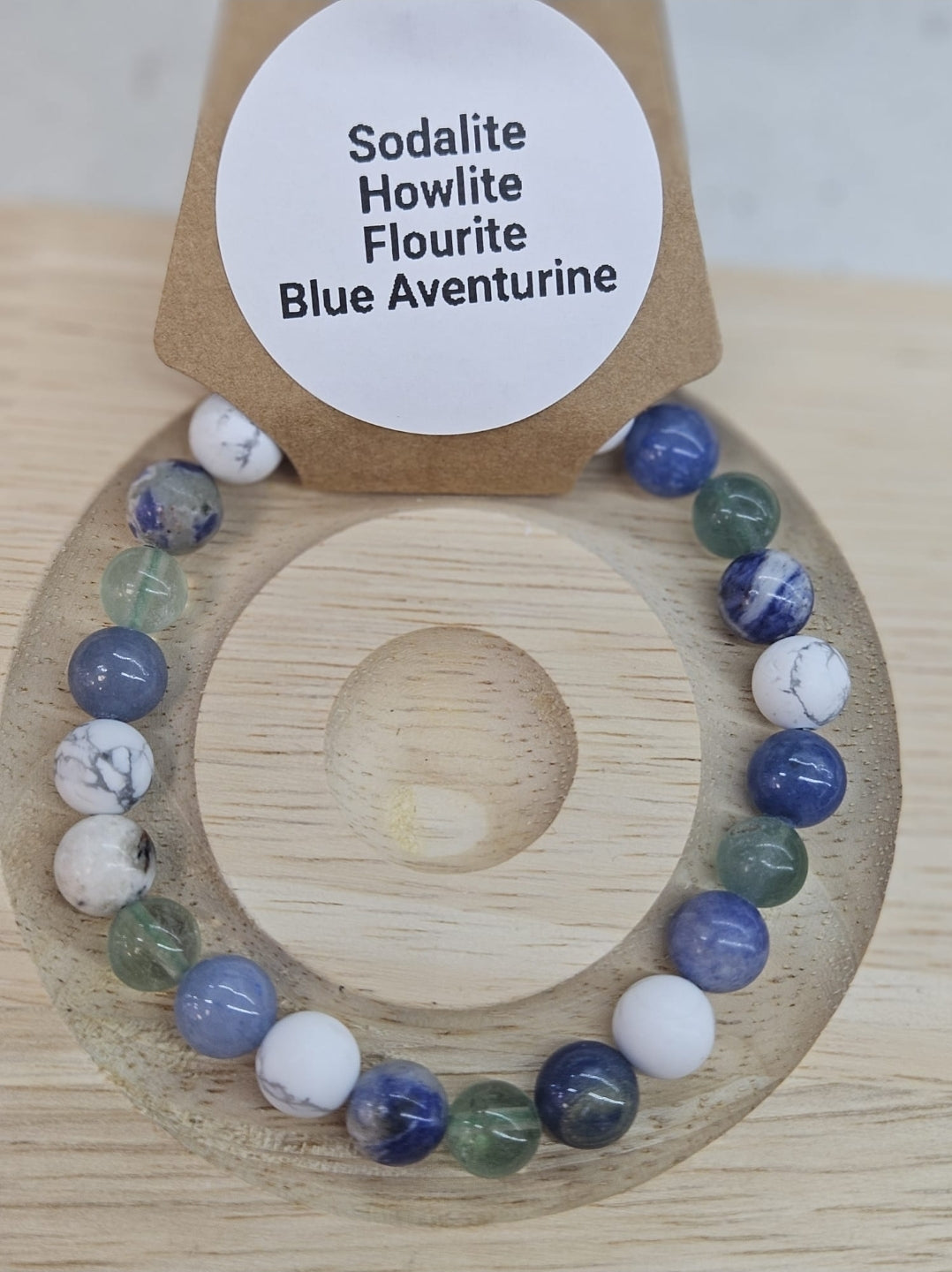 Air (Elemental) 8mm bead bracelet