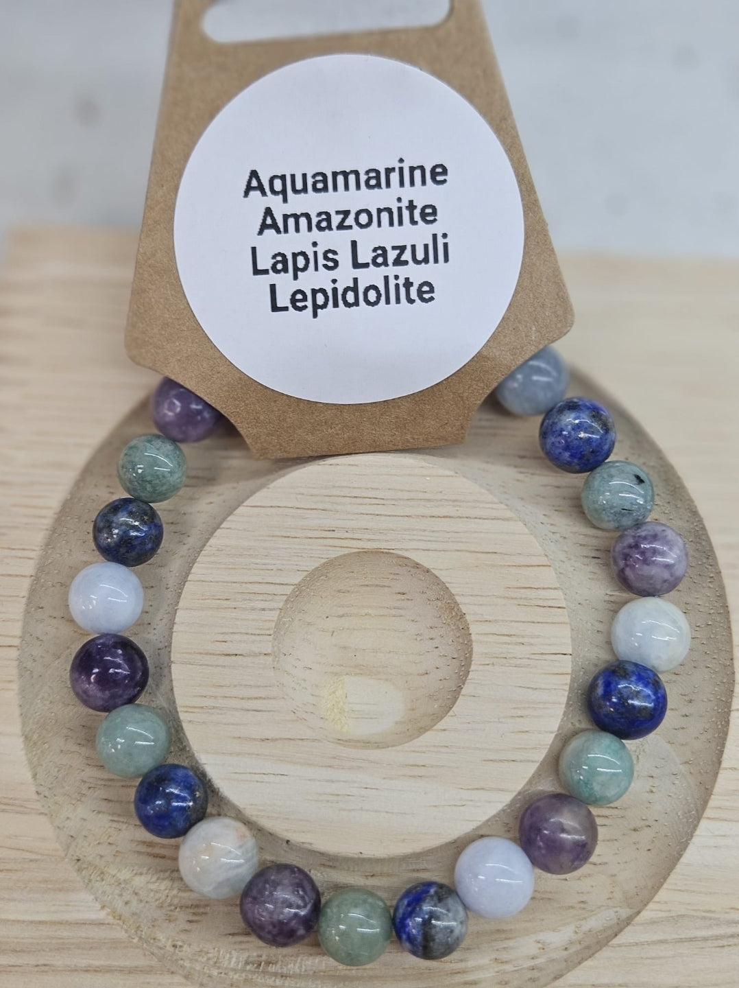 Water (Elemental) 8mm bead bracelet