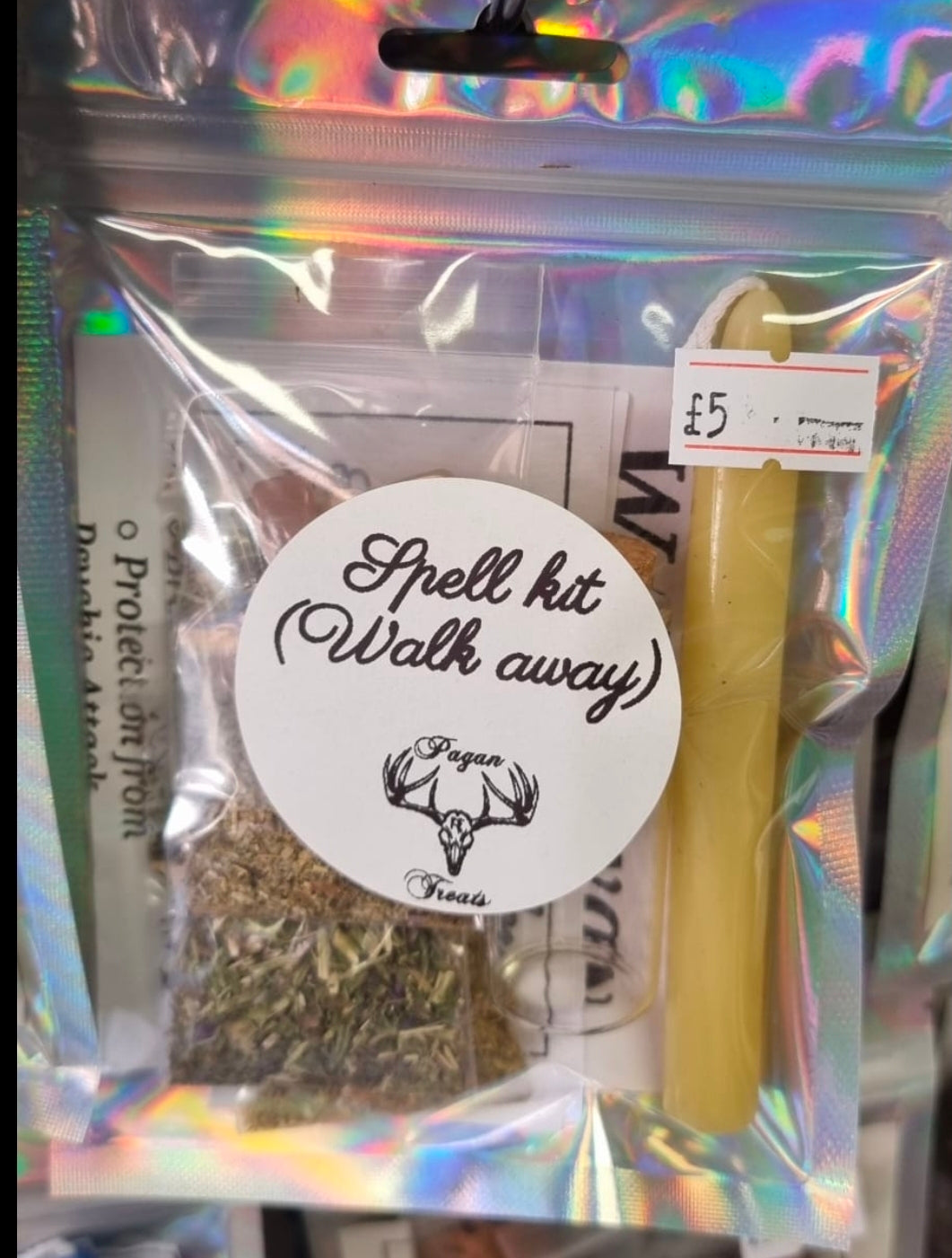 Walk Away Spell Bottle Kit