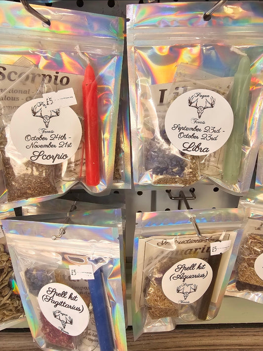 Star Sign Spell Bottle Kits