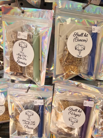 Star Sign Spell Bottle Kits
