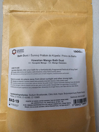 Hawaiian Mango Bath Dust