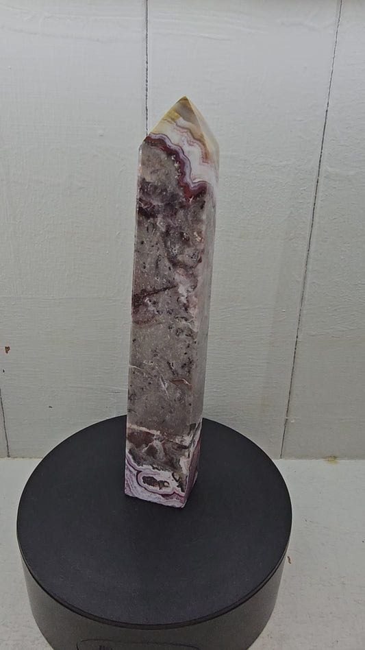 Crazy Lace Agate Tower
