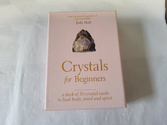 Crystal's for Beginners illustrated cards