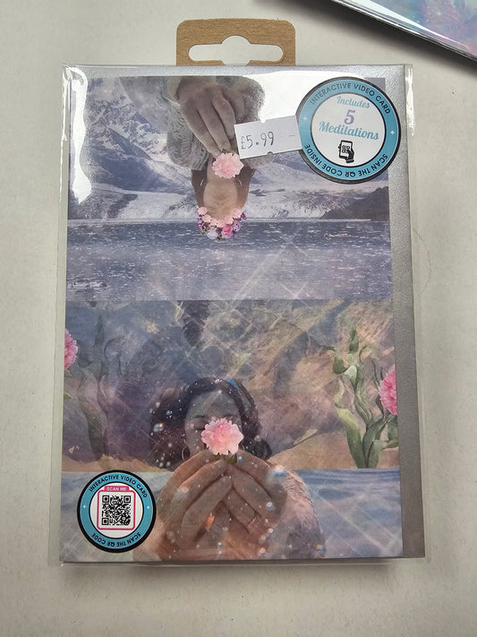 Interactive Video Meditation Greetings Card