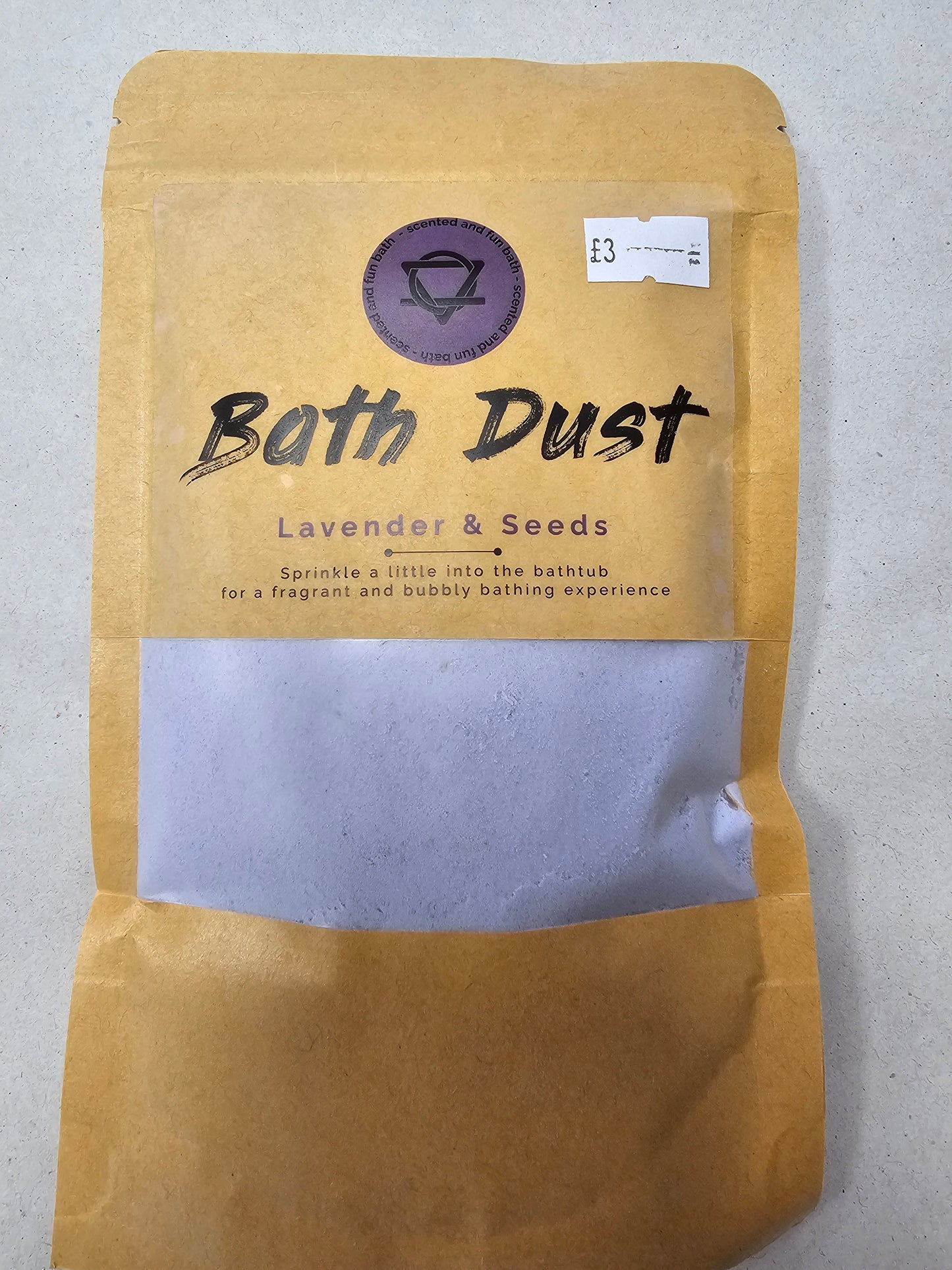 Lavender & Seeds Bath Dust