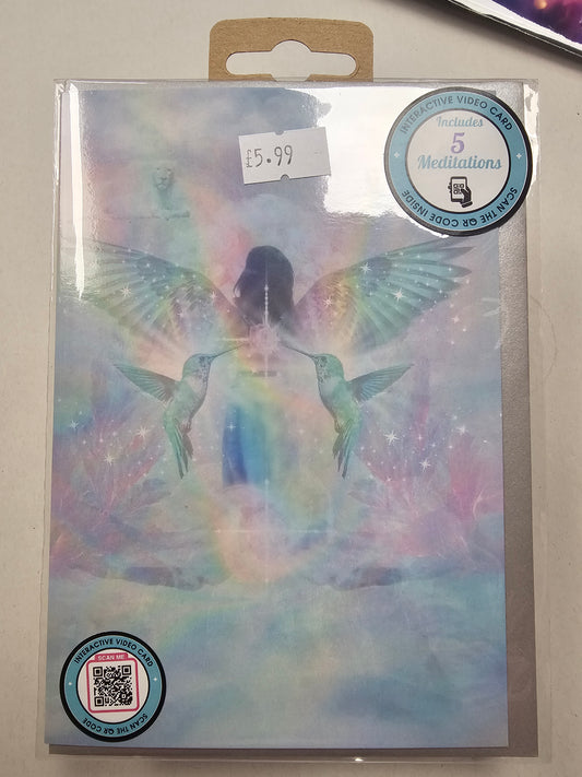 Interactive Video Meditation Greetings Card