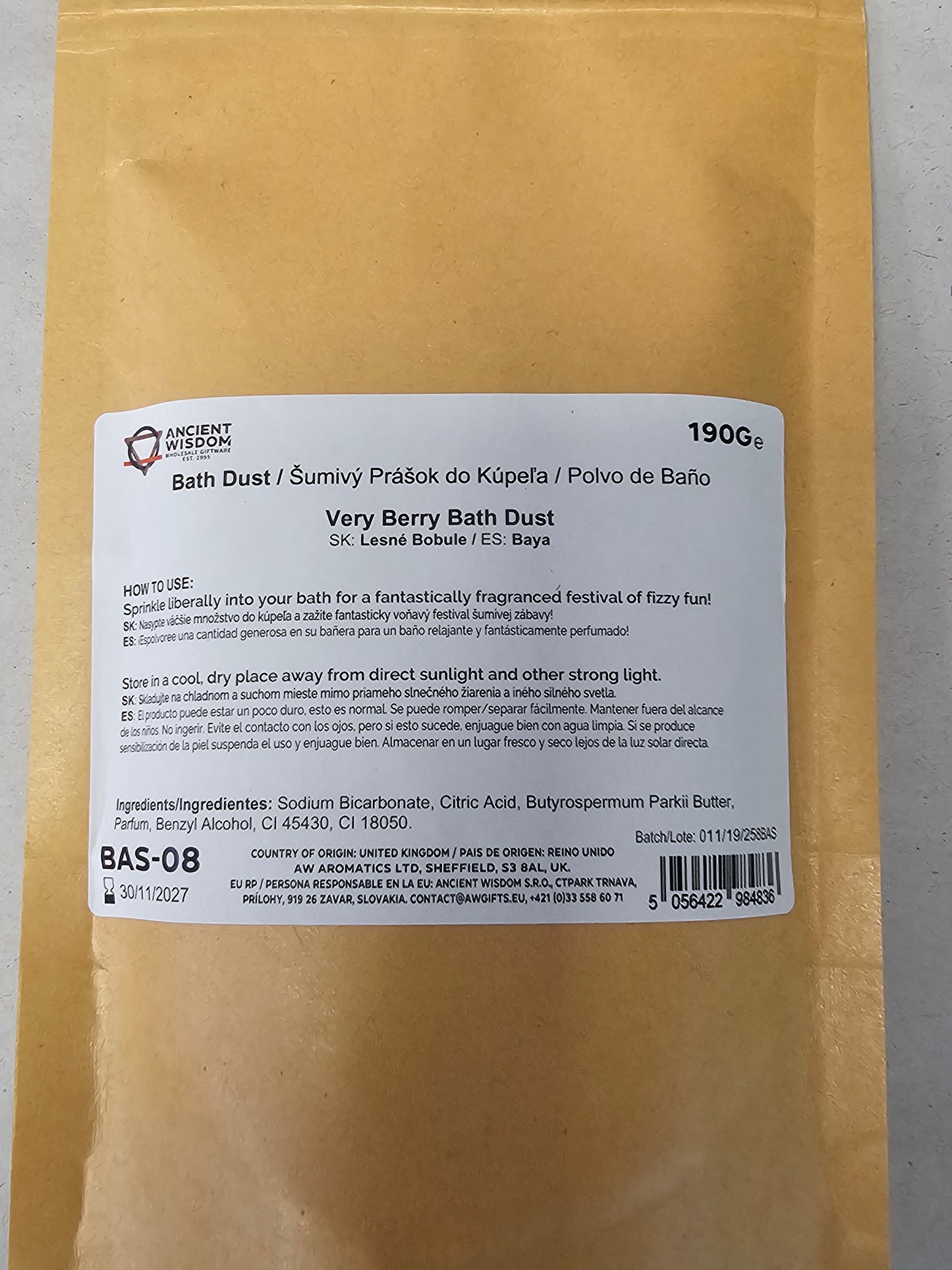 Very Berry Bath Dust