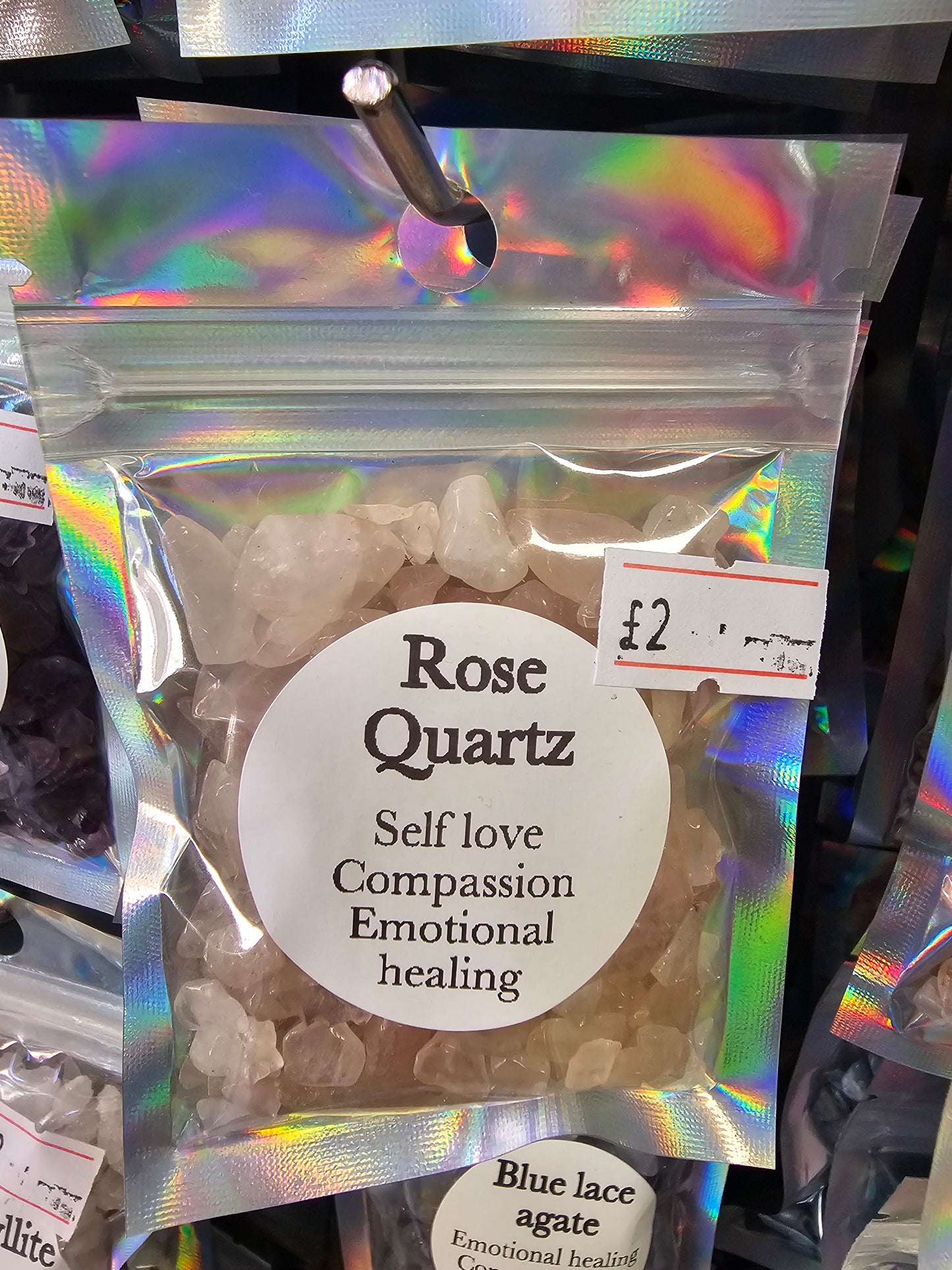 Rose Quartz Chips