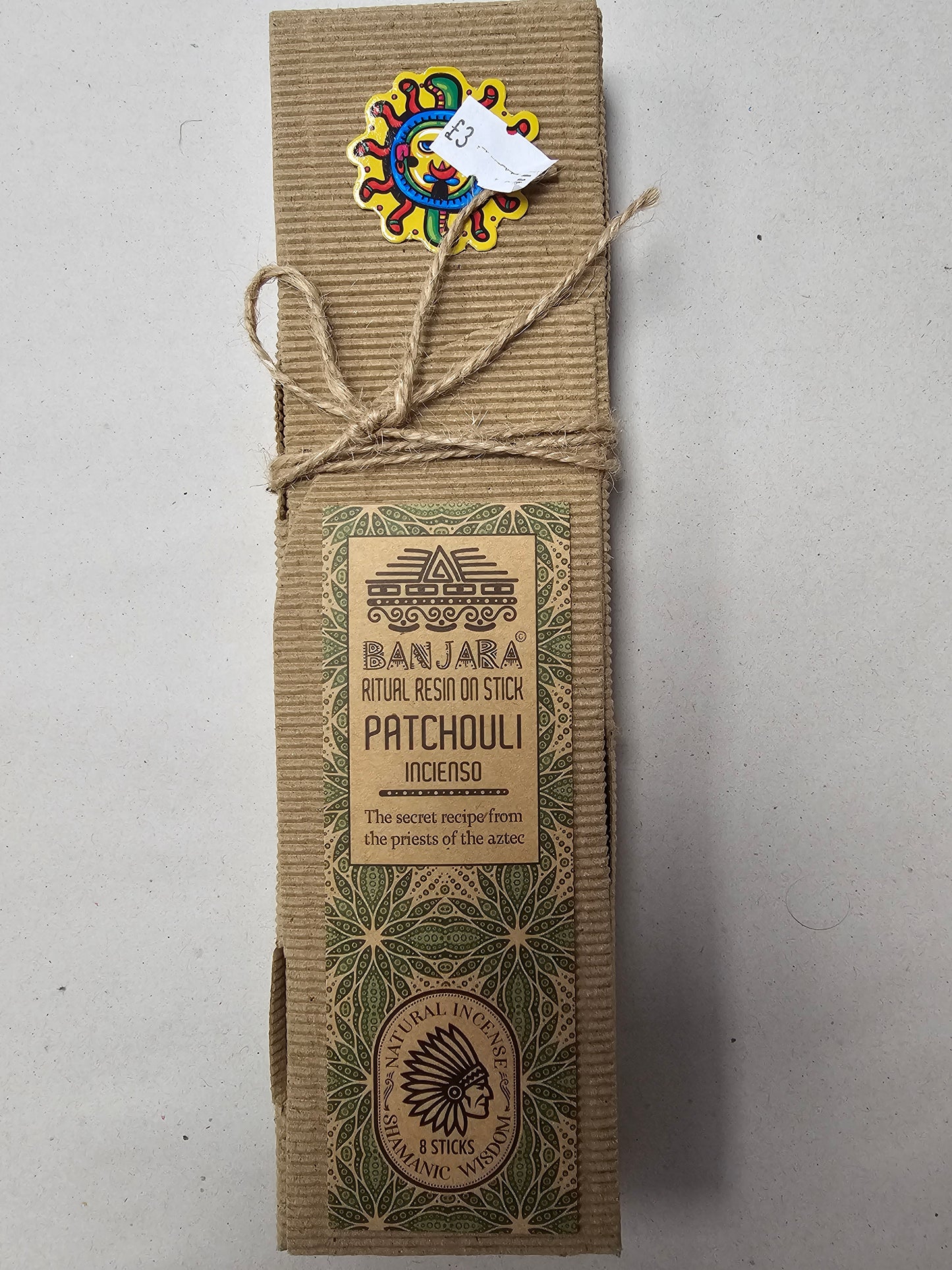 Patchouli Ritual Resin Sticks