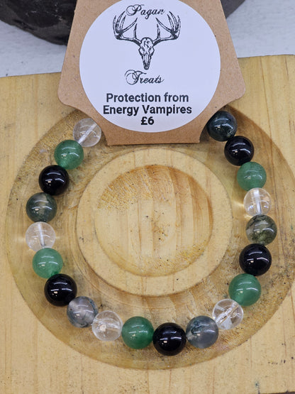 Mixed Bead Bracelets. (General, Gods/Goddesses, Star Signs, Pagan Wheel of the Year)