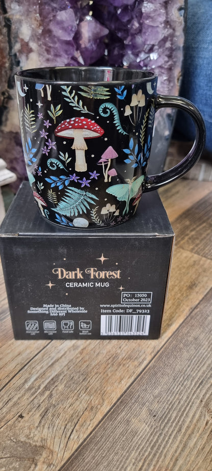 Dark forest mug