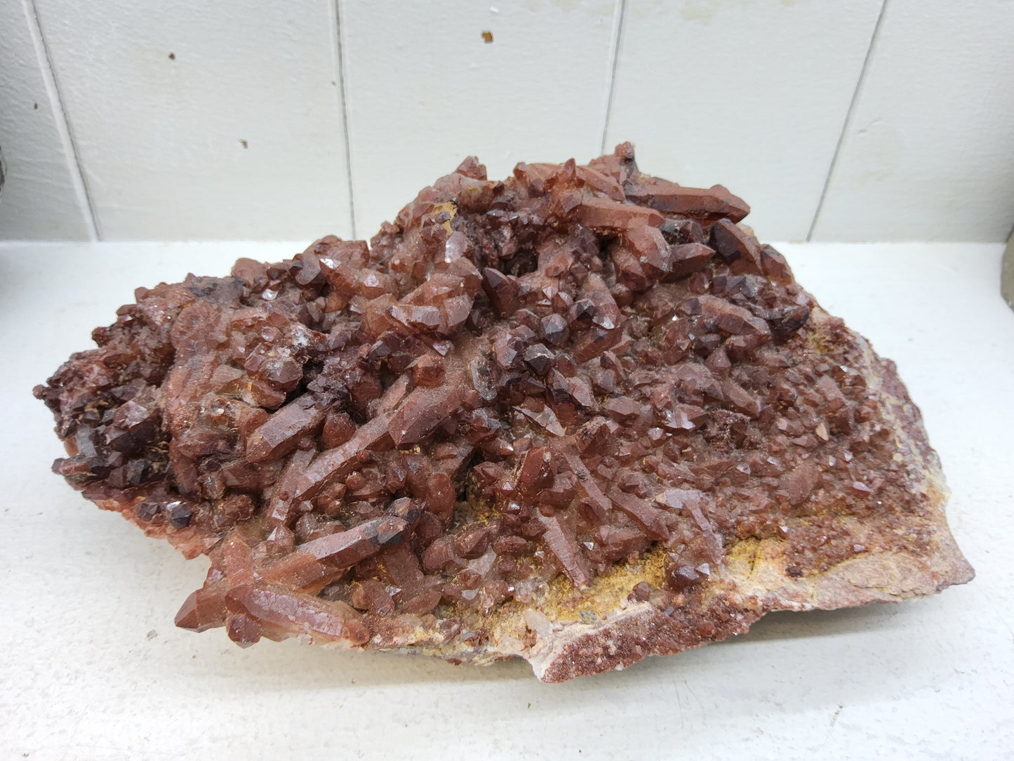 Red Hematoid Quartz raw chunk (38)