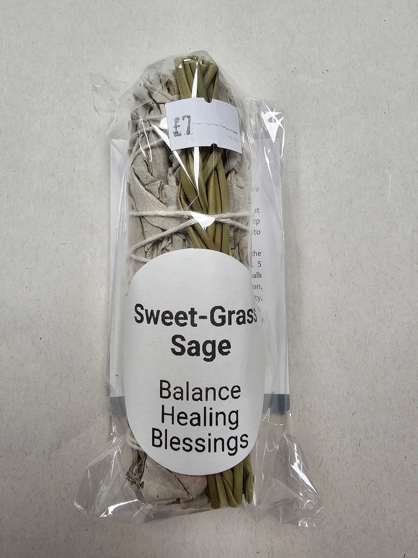 Sweet-Grass Sage Smudge Stick