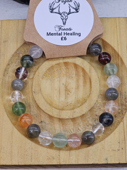 Mixed Bead Bracelets. (General, Gods/Goddesses, Star Signs, Pagan Wheel of the Year)