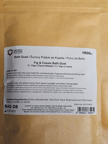 Fig & Cassis Bath Dust