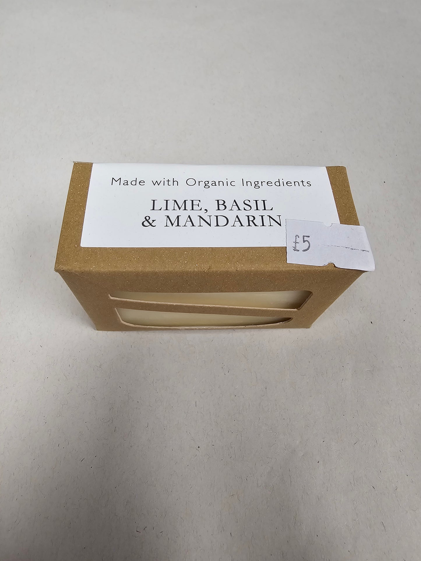 Lime, Basil & Mandarin 100g Soap Bar