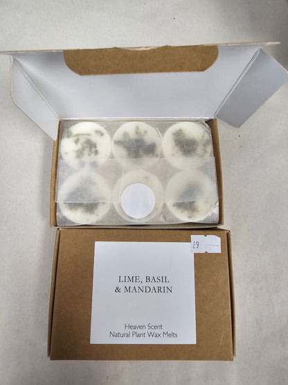 Lime, Basil & Mandarin Wax Melts