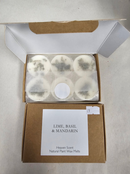 Lime, Basil & Mandarin Wax Melts