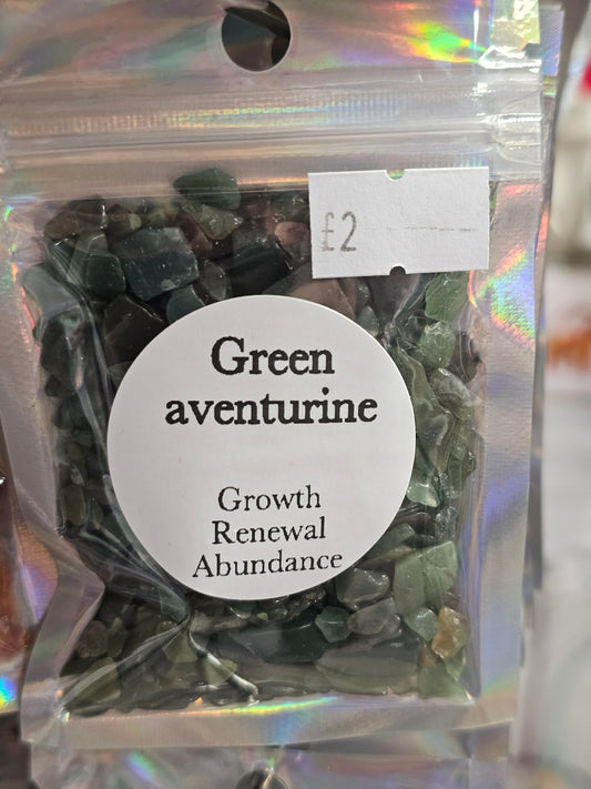 Green Aventurine Chips