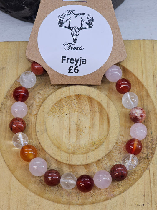 Freyja 8mm bead bracelet