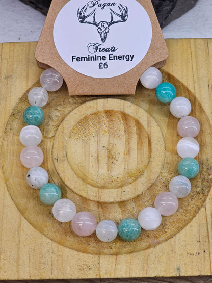 Mixed Bead Bracelets. (General, Gods/Goddesses, Star Signs, Pagan Wheel of the Year)