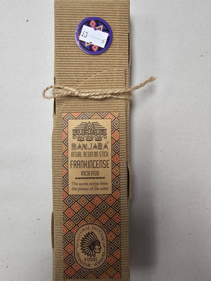 Frankincense Ritual Resin Sticks