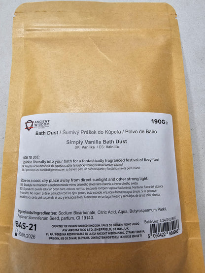 Simply Vanilla Bath Dust