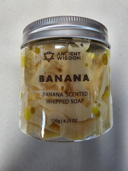 Banana Scented Whipped Soap