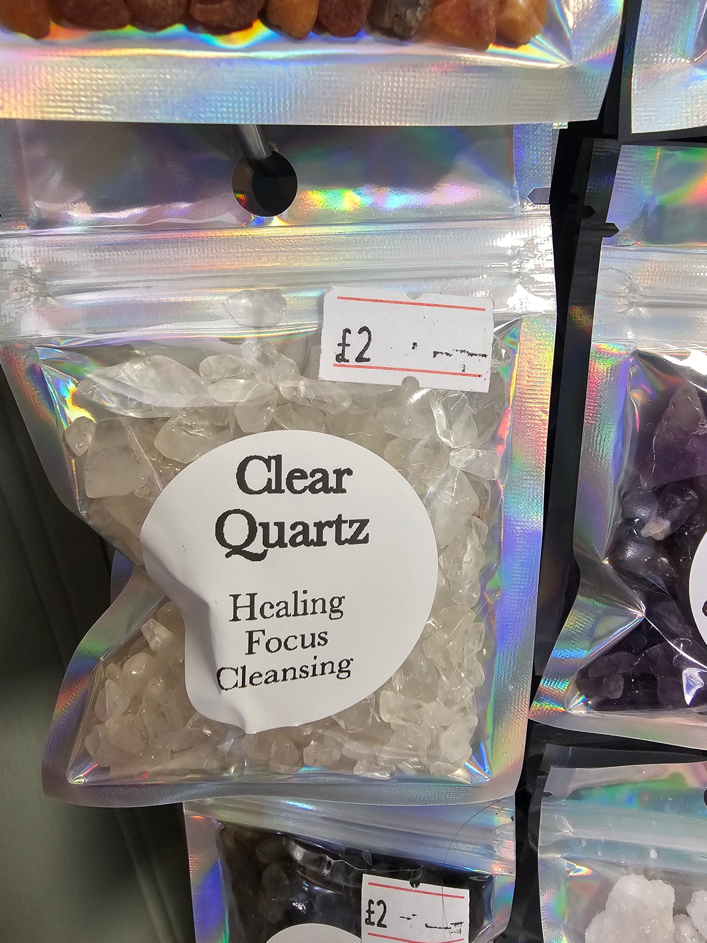 Clear Quartz Chips
