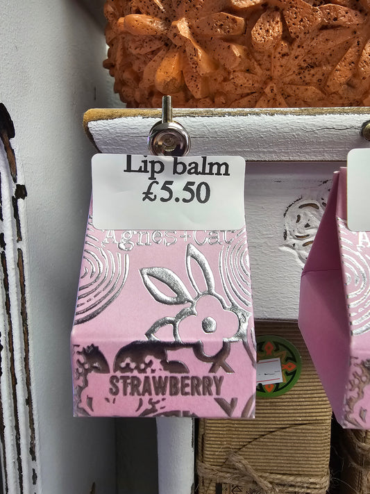Agnes & Cat Strawberry Lip Balm