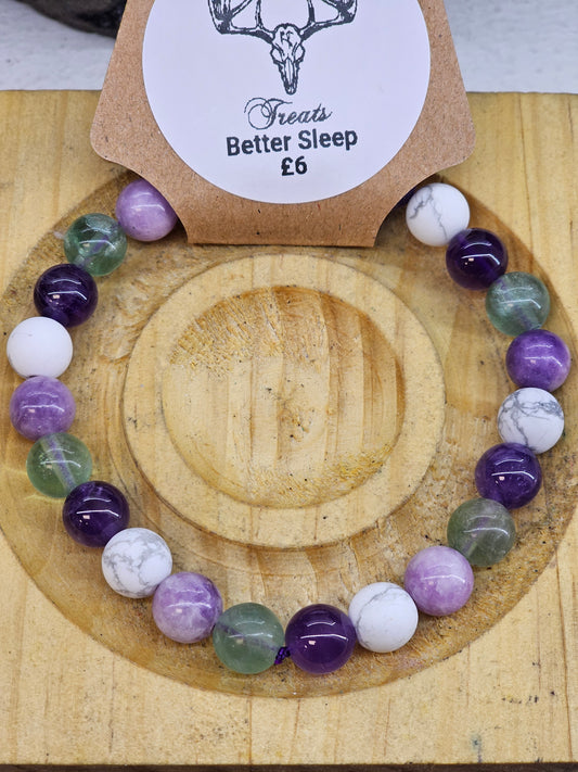 Better Sleep 8mm bead bracelet